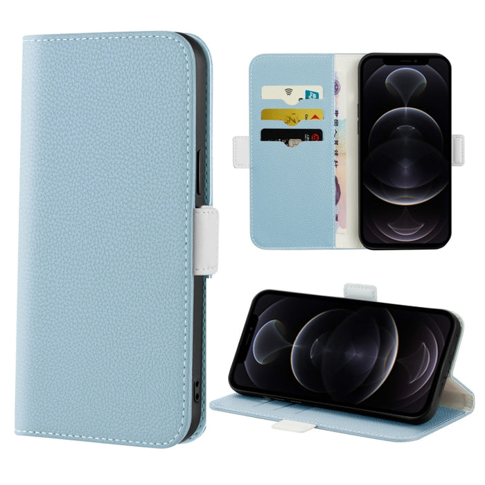 Estuche para teléfono de cuero con textura de lichi color caramelo