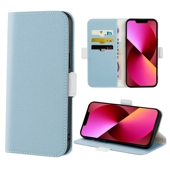 Estuche para teléfono de cuero con textura de lichi color caramelo