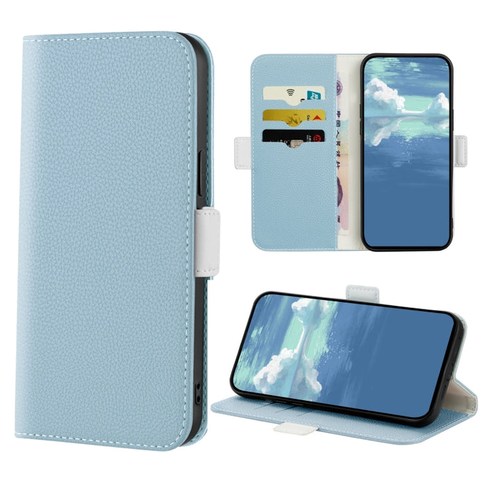 Estuche para teléfono de cuero con textura de lichi color caramelo