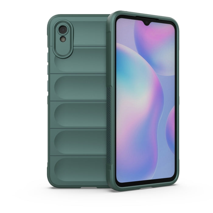 Magic Shield TPU + Estuche para teléfono de franela, For Xiaomi Redmi 9A, For Xiaomi Redmi 9C