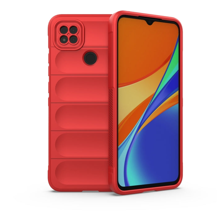 Magic Shield TPU + Estuche para teléfono de franela, For Xiaomi Redmi 9A, For Xiaomi Redmi 9C