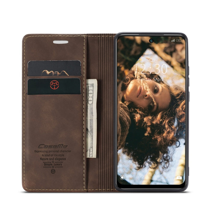 CaseMe 013 Estuche multifuncional de cuero con tapa horizontal para teléfono, For Xiaomi Redmi Note 11 4G/Note 11S Global, For Xiaomi 12 Pro, For Xiaomi 12/12X