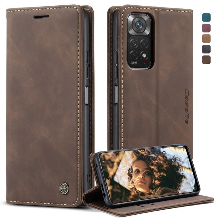 CaseMe 013 Estuche multifuncional de cuero con tapa horizontal para teléfono, For Xiaomi Redmi Note 11 4G/Note 11S Global, For Xiaomi 12 Pro, For Xiaomi 12/12X