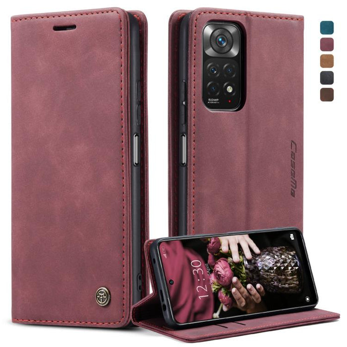 CaseMe 013 Estuche multifuncional de cuero con tapa horizontal para teléfono, For Xiaomi Redmi Note 11 4G/Note 11S Global, For Xiaomi 12 Pro, For Xiaomi 12/12X