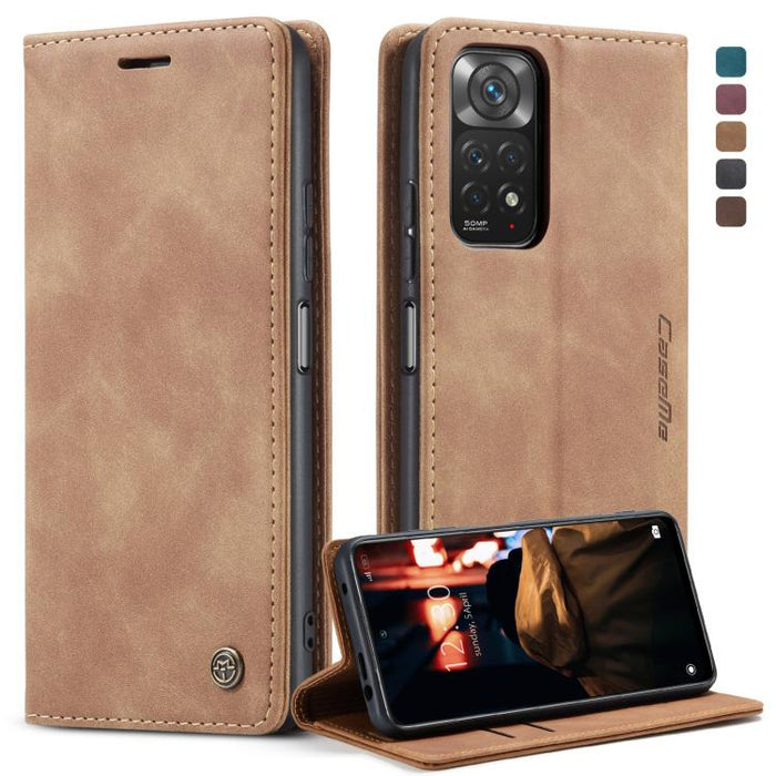 CaseMe 013 Estuche multifuncional de cuero con tapa horizontal para teléfono, For Xiaomi Redmi Note 11 4G/Note 11S Global, For Xiaomi 12 Pro, For Xiaomi 12/12X
