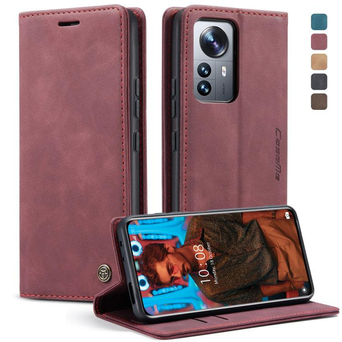 CaseMe 013 Estuche multifuncional de cuero con tapa horizontal para teléfono, For Xiaomi Redmi Note 11 4G/Note 11S Global, For Xiaomi 12 Pro, For Xiaomi 12/12X