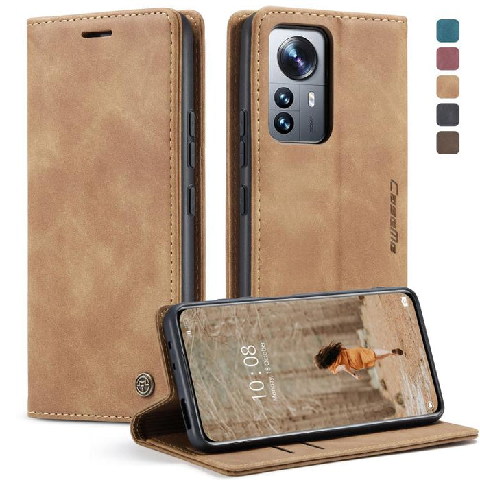 CaseMe 013 Estuche multifuncional de cuero con tapa horizontal para teléfono, For Xiaomi Redmi Note 11 4G/Note 11S Global, For Xiaomi 12 Pro, For Xiaomi 12/12X
