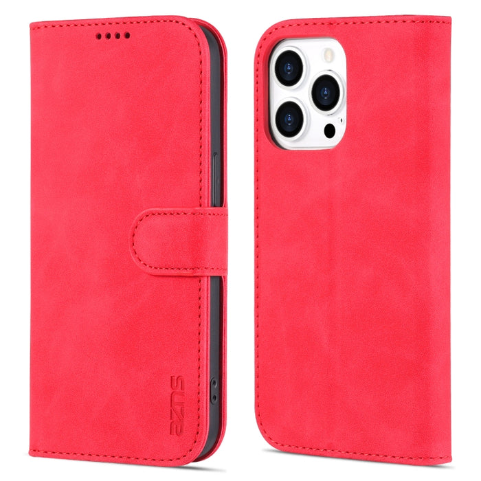 AZNS Skin Feel Calf Texture Funda de cuero con tapa horizontal