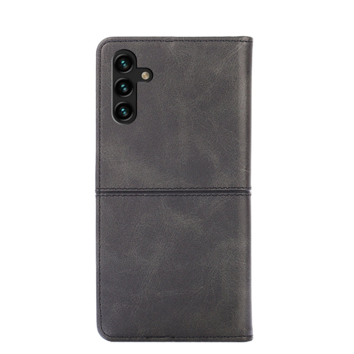 Estuche para teléfono de cuero con tapa horizontal magnética con textura de vaca, For Samsung Galaxy A13 4G, For Samsung Galaxy A13 5G, For Samsung Galaxy A03S 164.2mm, For Samsung Galaxy A03S US Edition165.85mm, For Samsung Galaxy A22 4G              ...