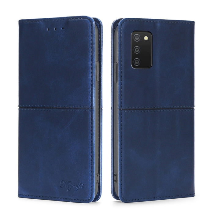 Estuche para teléfono de cuero con tapa horizontal magnética con textura de vaca, For Samsung Galaxy A13 4G, For Samsung Galaxy A13 5G, For Samsung Galaxy A03S 164.2mm, For Samsung Galaxy A03S US Edition165.85mm, For Samsung Galaxy A22 4G              ...