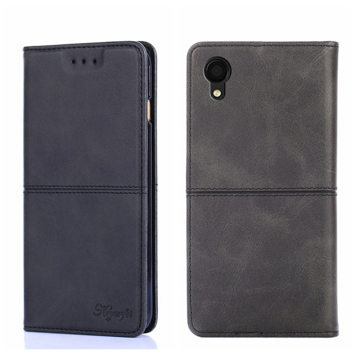 Estuche para teléfono de cuero con tapa horizontal magnética con textura de vaca, For Samsung Galaxy A13 4G, For Samsung Galaxy A13 5G, For Samsung Galaxy A03S 164.2mm, For Samsung Galaxy A03S US Edition165.85mm, For Samsung Galaxy A22 4G              ...