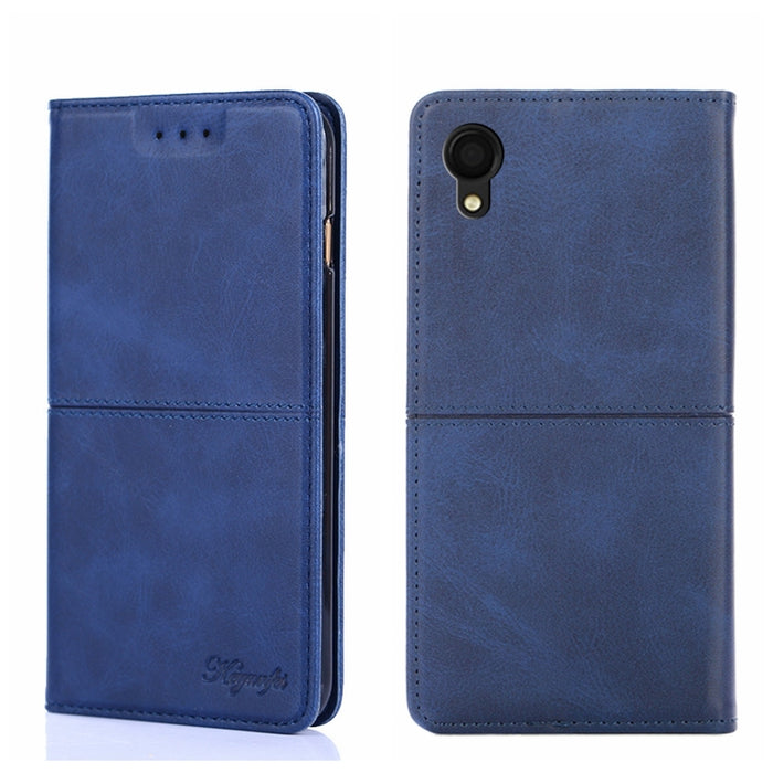Estuche para teléfono de cuero con tapa horizontal magnética con textura de vaca, For Samsung Galaxy A13 4G, For Samsung Galaxy A13 5G, For Samsung Galaxy A03S 164.2mm, For Samsung Galaxy A03S US Edition165.85mm, For Samsung Galaxy A22 4G              ...