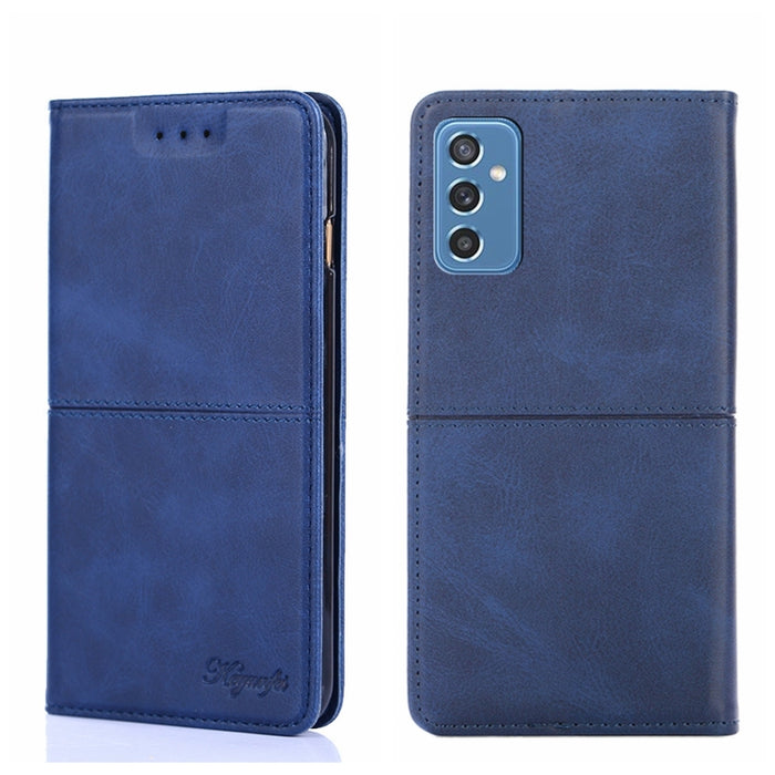 Estuche para teléfono de cuero con tapa horizontal magnética con textura de vaca, For Samsung Galaxy A13 4G, For Samsung Galaxy A13 5G, For Samsung Galaxy A03S 164.2mm, For Samsung Galaxy A03S US Edition165.85mm, For Samsung Galaxy A22 4G              ...