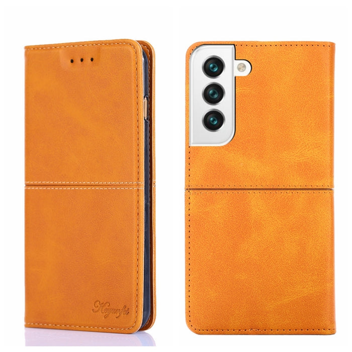 Estuche para teléfono de cuero con tapa horizontal magnética con textura de vaca, For Samsung Galaxy A13 4G, For Samsung Galaxy A13 5G, For Samsung Galaxy A03S 164.2mm, For Samsung Galaxy A03S US Edition165.85mm, For Samsung Galaxy A22 4G              ...
