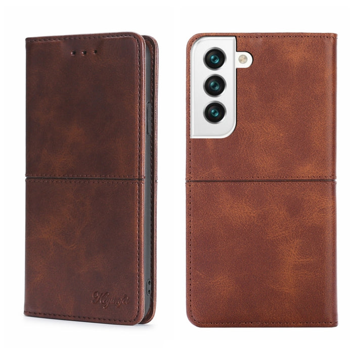 Estuche para teléfono de cuero con tapa horizontal magnética con textura de vaca, For Samsung Galaxy A13 4G, For Samsung Galaxy A13 5G, For Samsung Galaxy A03S 164.2mm, For Samsung Galaxy A03S US Edition165.85mm, For Samsung Galaxy A22 4G              ...