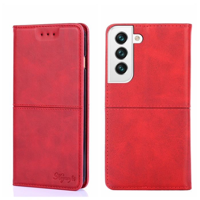 Estuche para teléfono de cuero con tapa horizontal magnética con textura de vaca, For Samsung Galaxy A13 4G, For Samsung Galaxy A13 5G, For Samsung Galaxy A03S 164.2mm, For Samsung Galaxy A03S US Edition165.85mm, For Samsung Galaxy A22 4G              ...