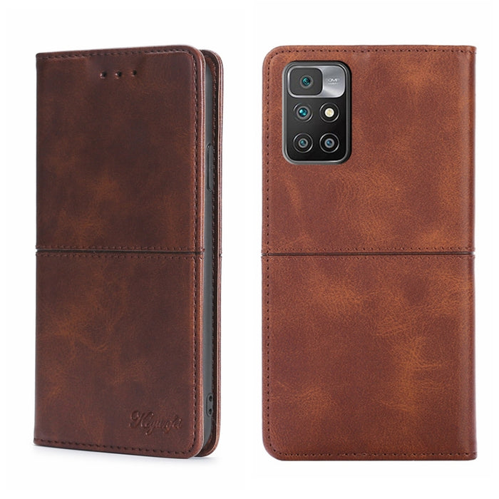 Estuche para teléfono de cuero con tapa horizontal magnética con textura de vaca, For Samsung Galaxy A13 4G, For Samsung Galaxy A13 5G, For Samsung Galaxy A03S 164.2mm, For Samsung Galaxy A03S US Edition165.85mm, For Samsung Galaxy A22 4G              ...