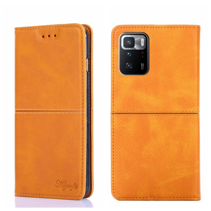 Estuche para teléfono de cuero con tapa horizontal magnética con textura de vaca, For Samsung Galaxy A13 4G, For Samsung Galaxy A13 5G, For Samsung Galaxy A03S 164.2mm, For Samsung Galaxy A03S US Edition165.85mm, For Samsung Galaxy A22 4G              ...