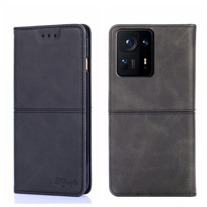 Estuche para teléfono de cuero con tapa horizontal magnética con textura de vaca, For Xiaomi Redmi Note 11 5G/Poco M4 Pro 5G, For Xiaomi Redmi Note 11 Pro 5G/Redmi Note 11 Pro+ 5G, For Xiaomi Mix 4, For Xiaomi Poco M4 5G, For OnePlus 9RT 5G            ...