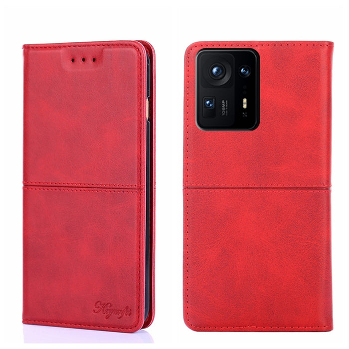 Estuche para teléfono de cuero con tapa horizontal magnética con textura de vaca, For Xiaomi Redmi Note 11 5G/Poco M4 Pro 5G, For Xiaomi Redmi Note 11 Pro 5G/Redmi Note 11 Pro+ 5G, For Xiaomi Mix 4, For Xiaomi Poco M4 5G, For OnePlus 9RT 5G            ...