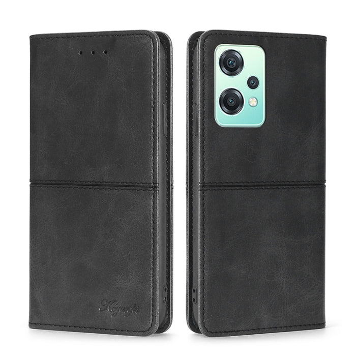 Estuche para teléfono de cuero con tapa horizontal magnética con textura de vaca, For Xiaomi Redmi Note 11 5G/Poco M4 Pro 5G, For Xiaomi Redmi Note 11 Pro 5G/Redmi Note 11 Pro+ 5G, For Xiaomi Mix 4, For Xiaomi Poco M4 5G, For OnePlus 9RT 5G            ...