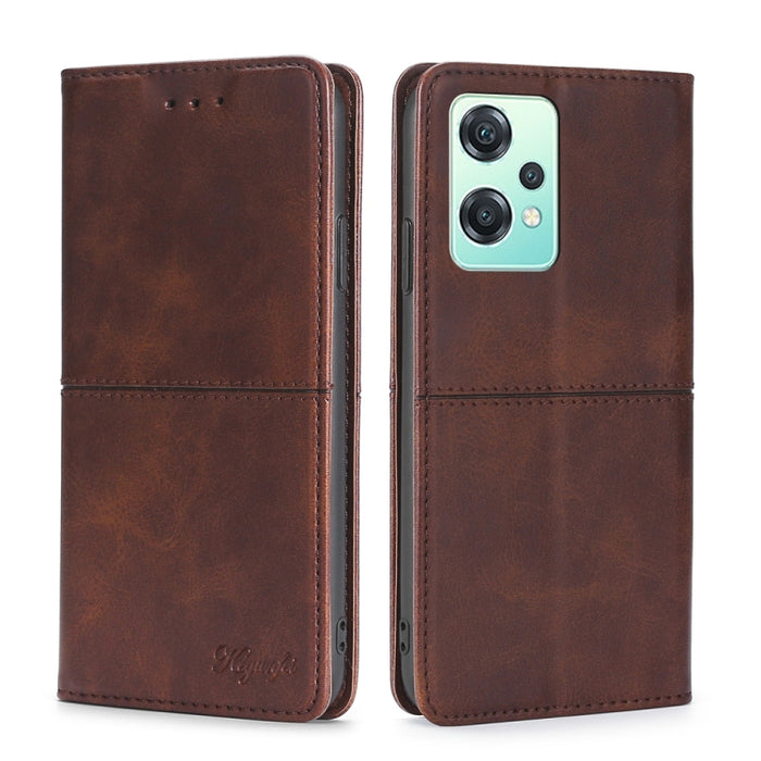 Estuche para teléfono de cuero con tapa horizontal magnética con textura de vaca, For Xiaomi Redmi Note 11 5G/Poco M4 Pro 5G, For Xiaomi Redmi Note 11 Pro 5G/Redmi Note 11 Pro+ 5G, For Xiaomi Mix 4, For Xiaomi Poco M4 5G, For OnePlus 9RT 5G            ...