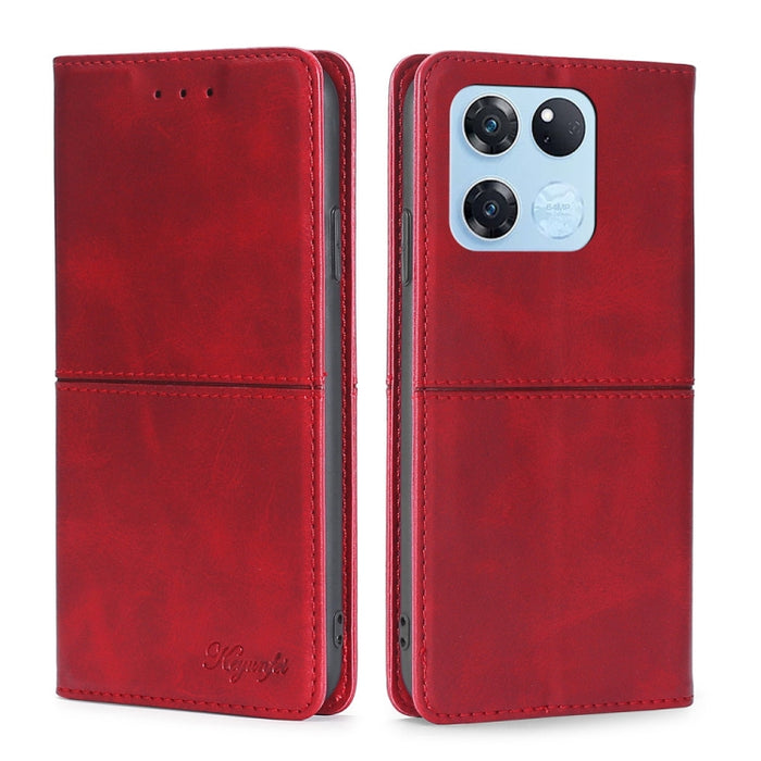 Estuche para teléfono de cuero con tapa horizontal magnética con textura de vaca, For Xiaomi Redmi Note 11 5G/Poco M4 Pro 5G, For Xiaomi Redmi Note 11 Pro 5G/Redmi Note 11 Pro+ 5G, For Xiaomi Mix 4, For Xiaomi Poco M4 5G, For OnePlus 9RT 5G            ...