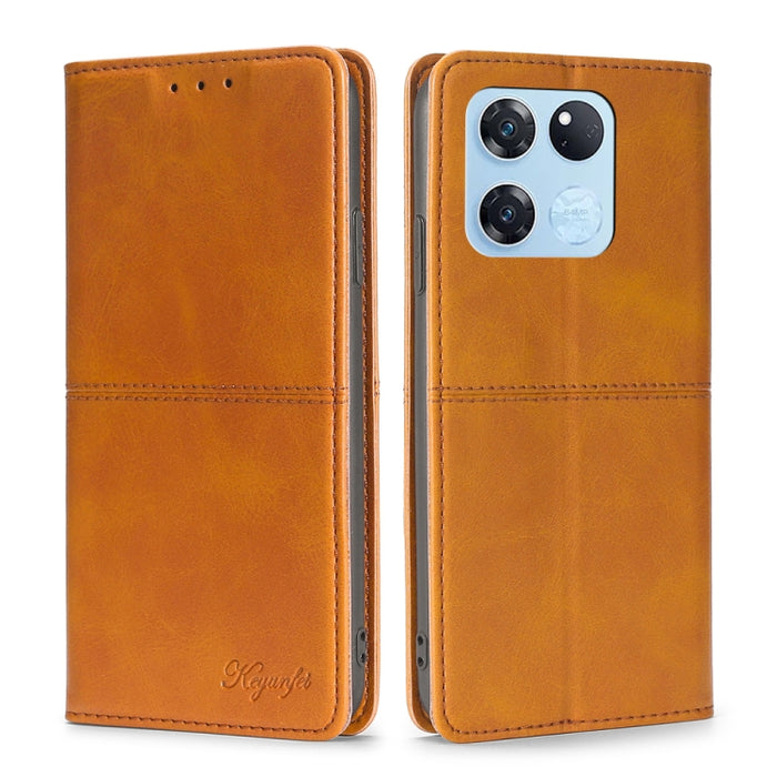 Estuche para teléfono de cuero con tapa horizontal magnética con textura de vaca, For Xiaomi Redmi Note 11 5G/Poco M4 Pro 5G, For Xiaomi Redmi Note 11 Pro 5G/Redmi Note 11 Pro+ 5G, For Xiaomi Mix 4, For Xiaomi Poco M4 5G, For OnePlus 9RT 5G            ...