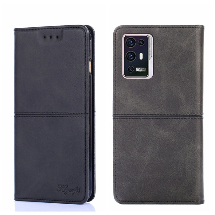 Estuche para teléfono de cuero con tapa horizontal magnética con textura de vaca, For Xiaomi Redmi Note 11 5G/Poco M4 Pro 5G, For Xiaomi Redmi Note 11 Pro 5G/Redmi Note 11 Pro+ 5G, For Xiaomi Mix 4, For Xiaomi Poco M4 5G, For OnePlus 9RT 5G            ...
