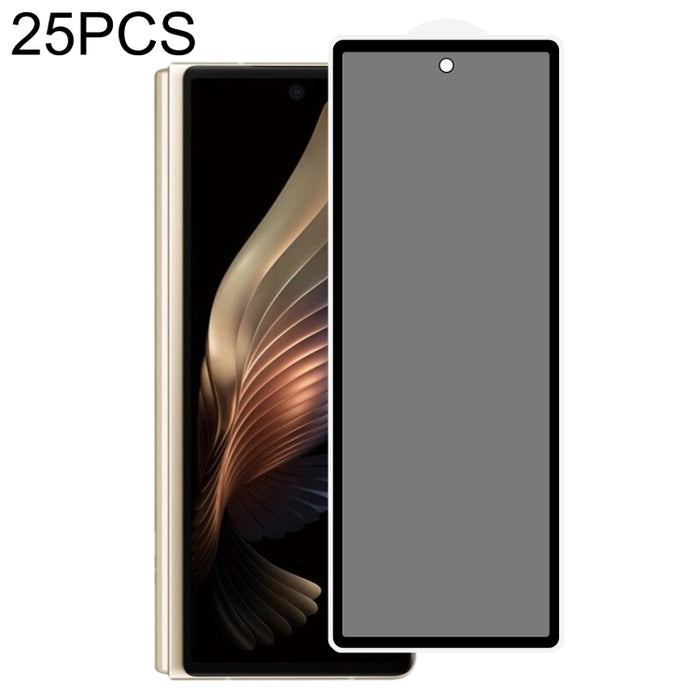 Película de vidrio templado antimirada de cubierta completa de 25 piezas, For Samsung W21 5G(25 PCS), For Huawei Mate X2(25 PCS), For Samsung W22 5G(25 PCS), For Samsung Galaxy Z Fold2 5G(25 PCS), For Samsung Galaxy Z Fold3 5G(25 PCS)                  ...