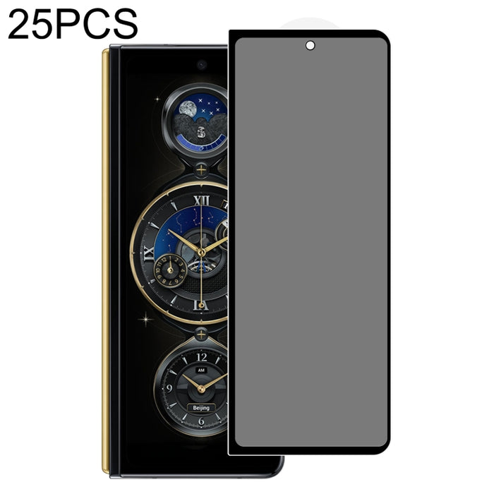 Película de vidrio templado antimirada de cubierta completa de 25 piezas, For Samsung W21 5G(25 PCS), For Huawei Mate X2(25 PCS), For Samsung W22 5G(25 PCS), For Samsung Galaxy Z Fold2 5G(25 PCS), For Samsung Galaxy Z Fold3 5G(25 PCS)                  ...