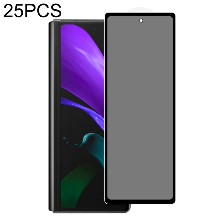 Película de vidrio templado antimirada de cubierta completa de 25 piezas, For Samsung W21 5G(25 PCS), For Huawei Mate X2(25 PCS), For Samsung W22 5G(25 PCS), For Samsung Galaxy Z Fold2 5G(25 PCS), For Samsung Galaxy Z Fold3 5G(25 PCS)                  ...