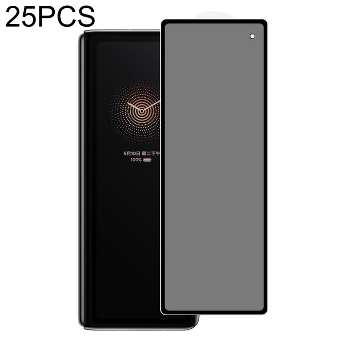 Película de vidrio templado antimirada de cubierta completa de 25 piezas, For Samsung W21 5G(25 PCS), For Huawei Mate X2(25 PCS), For Samsung W22 5G(25 PCS), For Samsung Galaxy Z Fold2 5G(25 PCS), For Samsung Galaxy Z Fold3 5G(25 PCS)                  ...