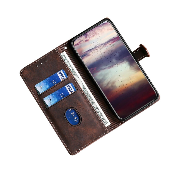 Estuche para teléfono de cuero con hebilla magnética y sensación de piel, For OPPO Reno8 Pro Plus 5G, For Xiaomi Redmi Note 11 Pro 5G / Pro Plus 5G, For Xiaomi 12 Lite, For Xiaomi Mi Mix 4, For Xiaomi Poco M4 5G