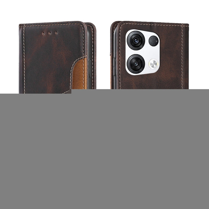 Estuche para teléfono de cuero con hebilla magnética y sensación de piel, For OPPO Reno8 Pro Plus 5G, For Xiaomi Redmi Note 11 Pro 5G / Pro Plus 5G, For Xiaomi 12 Lite, For Xiaomi Mi Mix 4, For Xiaomi Poco M4 5G