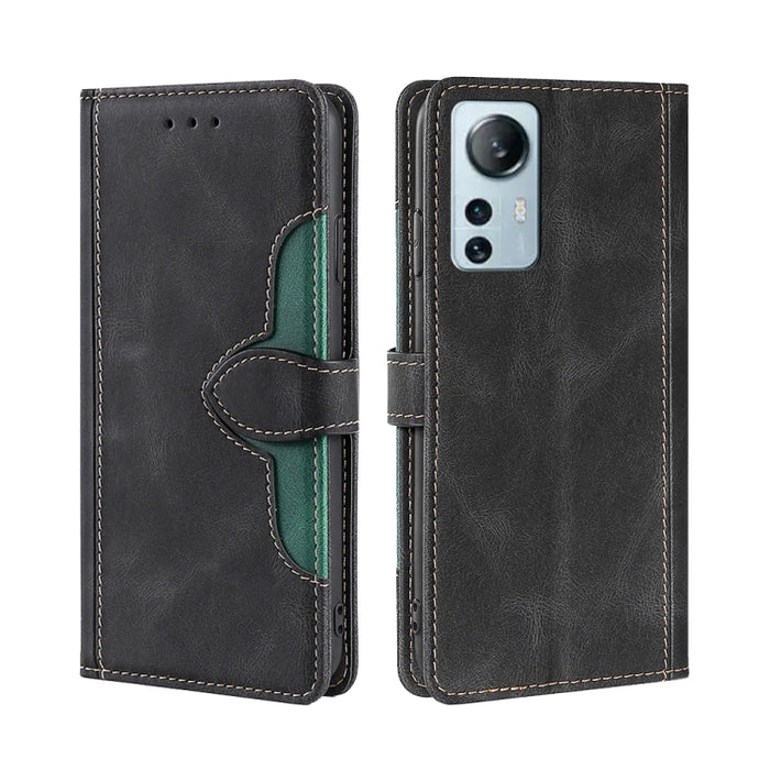 Estuche para teléfono de cuero con hebilla magnética y sensación de piel, For OPPO Reno8 Pro Plus 5G, For Xiaomi Redmi Note 11 Pro 5G / Pro Plus 5G, For Xiaomi 12 Lite, For Xiaomi Mi Mix 4, For Xiaomi Poco M4 5G