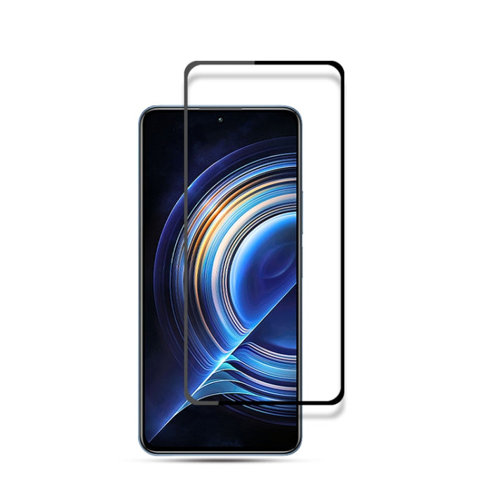 Película de vidrio templado con impresión de seda y pegamento completo mocolo 9H, For Xiaomi Redmi Note 11E Pro, For Xiaomi Redmi 10A, For Xiaomi Redmi 10C, For Xiaomi Redmi K50, For Samsung Galaxy M33, For Samsung Galaxy M53