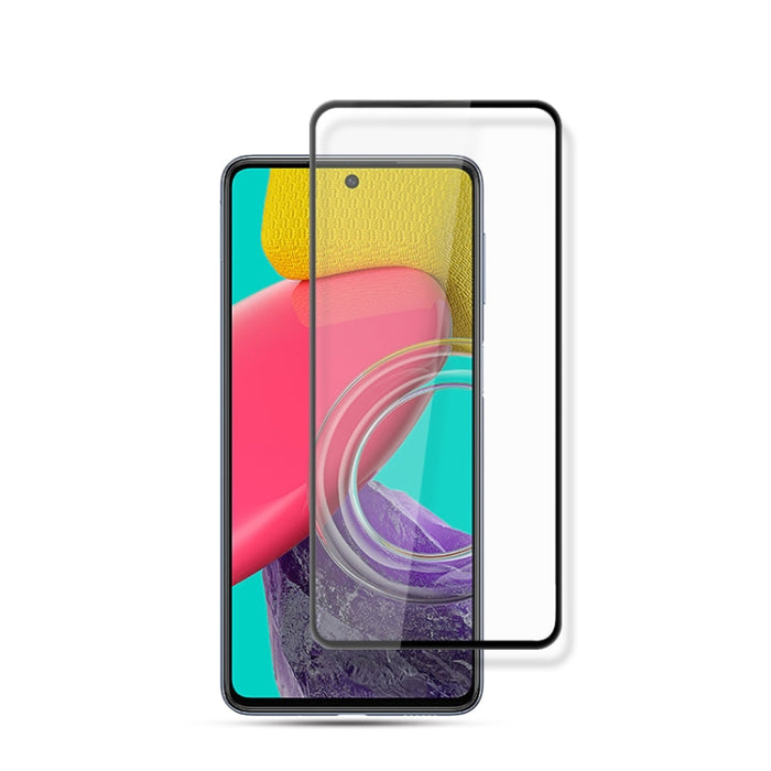 Película de vidrio templado con impresión de seda y pegamento completo mocolo 9H, For Xiaomi Redmi Note 11E Pro, For Xiaomi Redmi 10A, For Xiaomi Redmi 10C, For Xiaomi Redmi K50, For Samsung Galaxy M33, For Samsung Galaxy M53