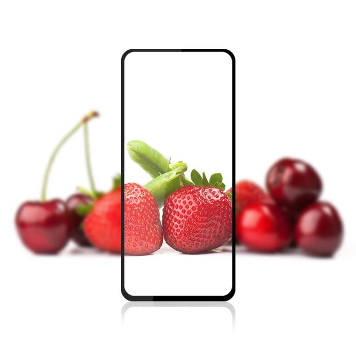 Película de vidrio templado con impresión de seda y pegamento completo mocolo 9H, For Xiaomi Poco X4 Pro 5G