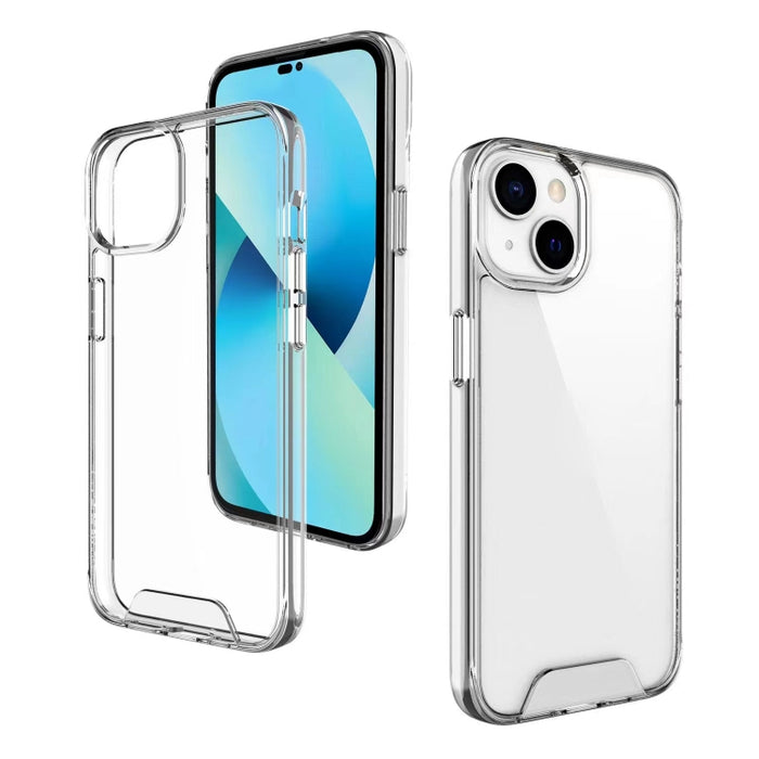 Caja de teléfono de acrílico transparente TPU