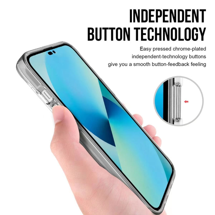Caja de teléfono de acrílico transparente TPU