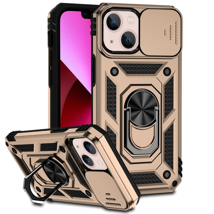 Estuche para teléfono con soporte deslizante Camshield, For iPhone 14, For iPhone 14 Plus, For iPhone 14 Pro, For iPhone 14 Pro Max