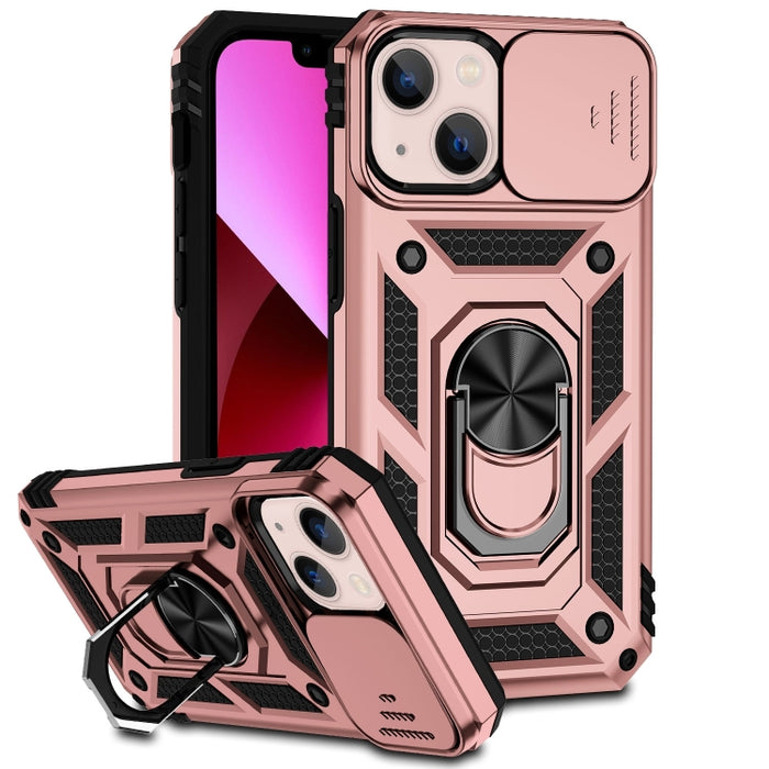 Estuche para teléfono con soporte deslizante Camshield, For iPhone 14, For iPhone 14 Plus, For iPhone 14 Pro, For iPhone 14 Pro Max