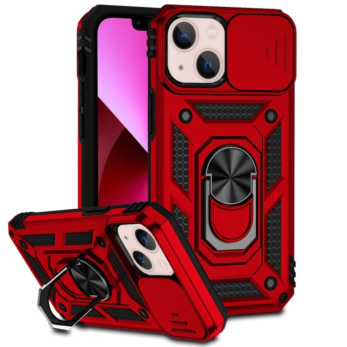 Estuche para teléfono con soporte deslizante Camshield, For iPhone 14, For iPhone 14 Plus, For iPhone 14 Pro, For iPhone 14 Pro Max