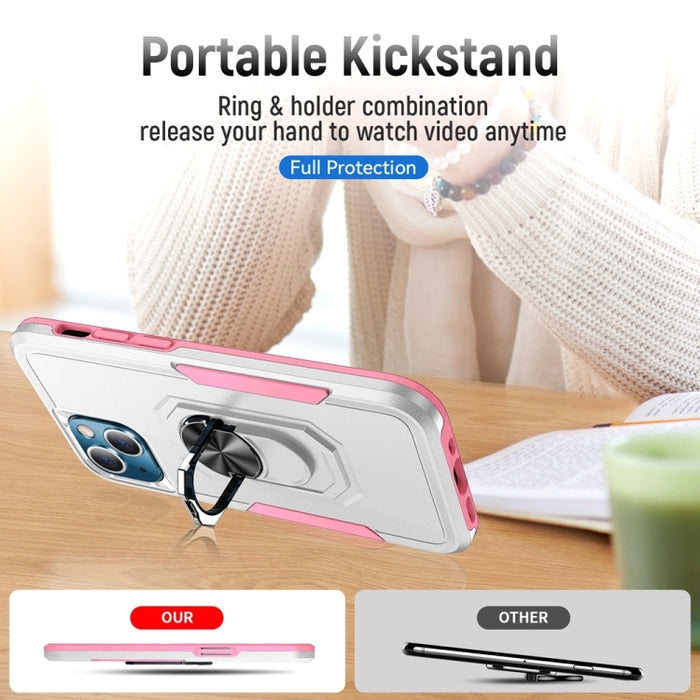Ring Kickstand Heavy Duty Funda para teléfono a prueba de golpes