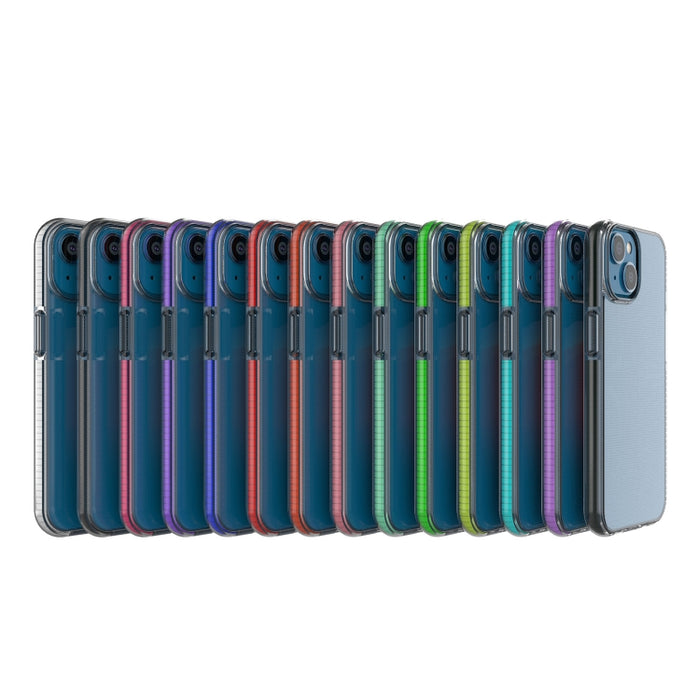 Caja de teléfono de TPU transparente de dos colores