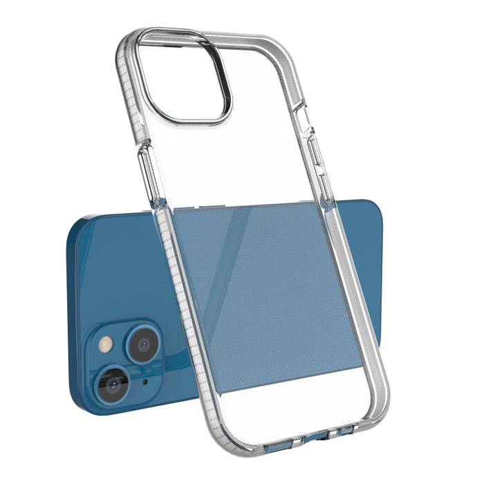 Caja de teléfono de TPU transparente de dos colores