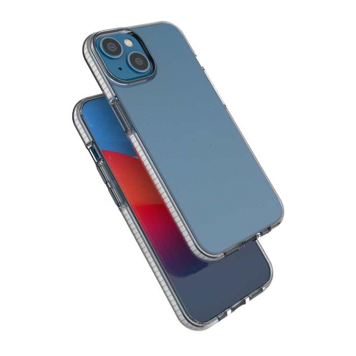 Caja de teléfono de TPU transparente de dos colores