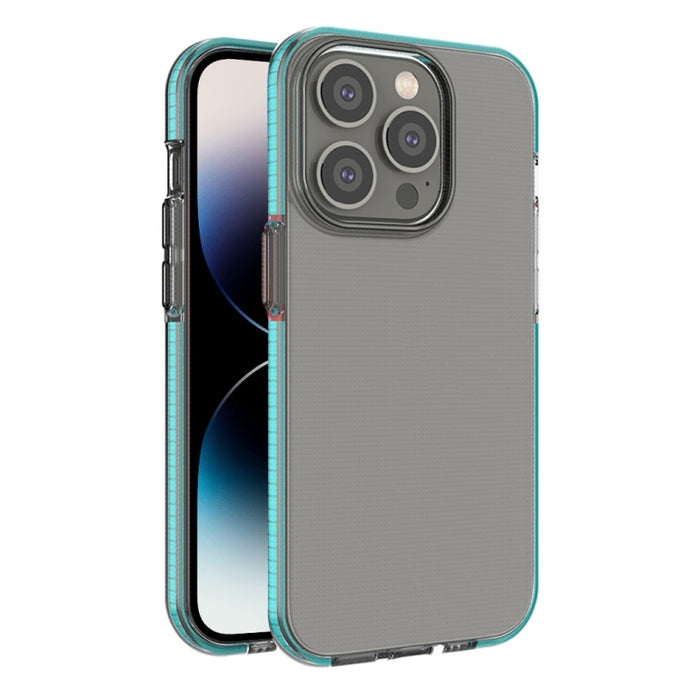 Caja de teléfono de TPU transparente de dos colores