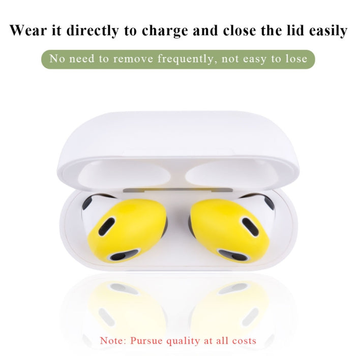 3 pares de orejeras de silicona para auriculares